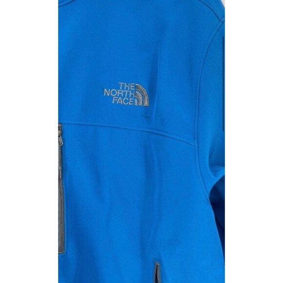 The North Face WindWall Men Jacket Blue Fleece Lining Size Large WaterProof - Picture 5 of 7